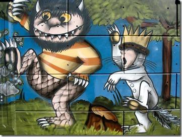 Where the Wild Things Are graffitti