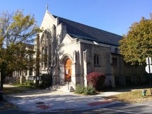 Church of the Advent (Episcopal). Located at Logan Boulevard & Francisco Ave., Logan Square, Chicago.